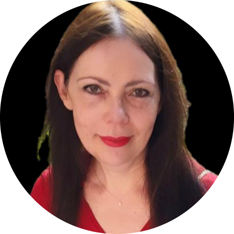 foto rosa redonda